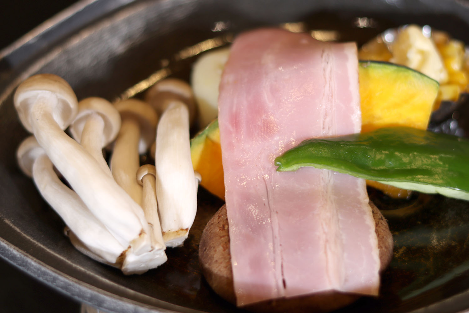 椎茸とベーコンのバター焼き 椎茸とベーコンのバター焼き