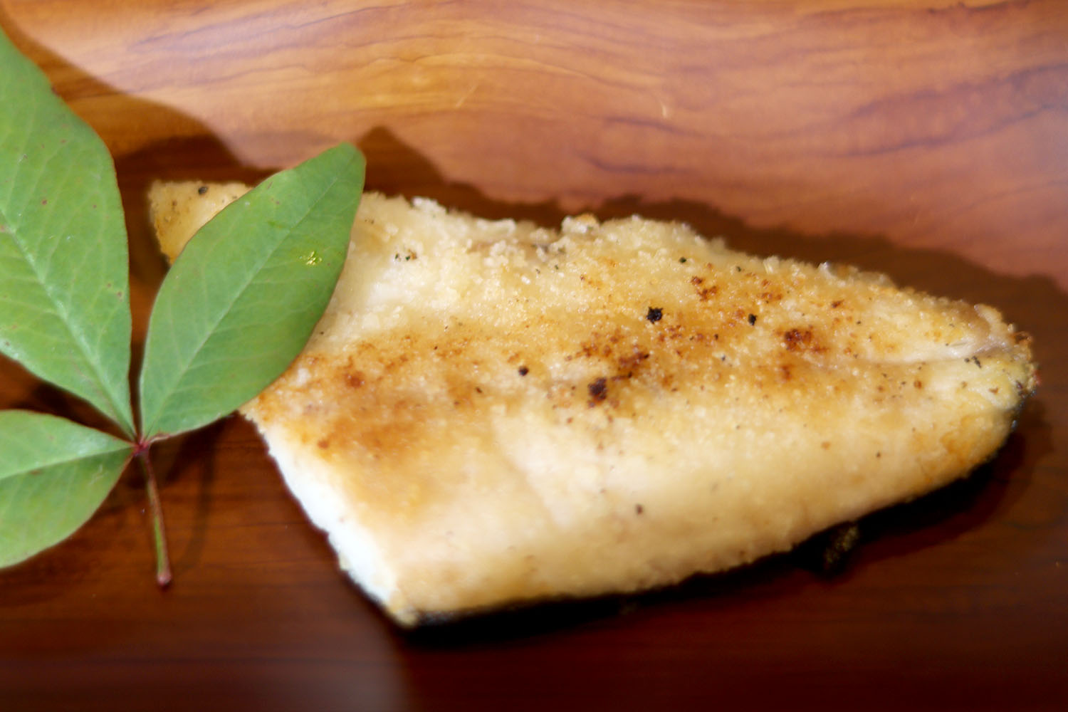 虹鱒(にじます)のムニエル 虹鱒(にじます)のムニエル