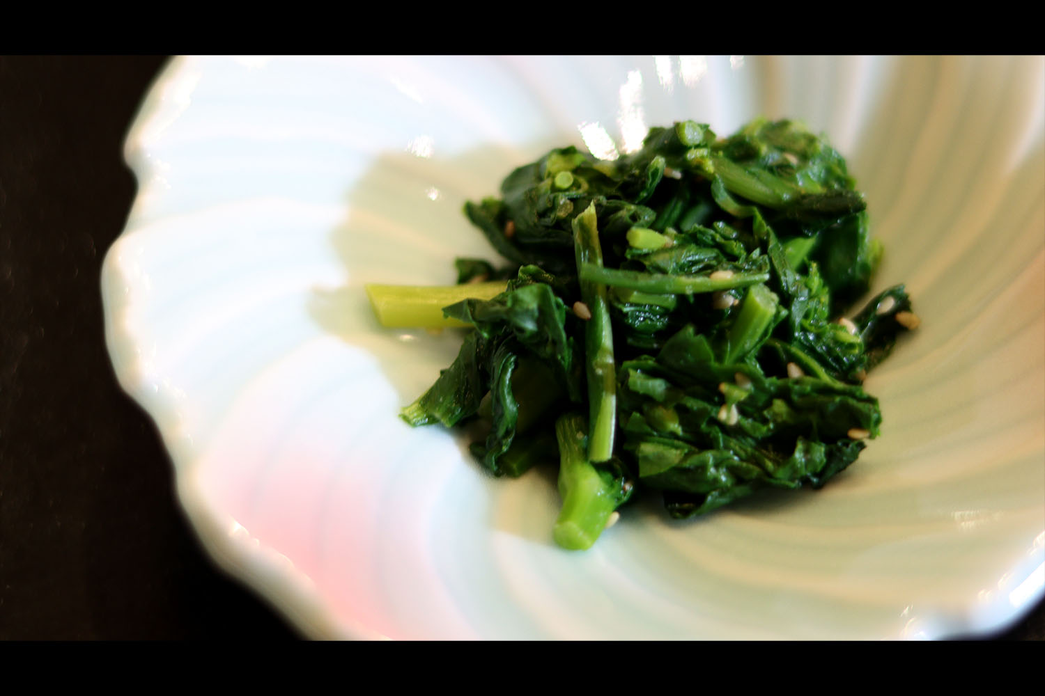 菜の花の辛し和え 菜の花の辛し和え