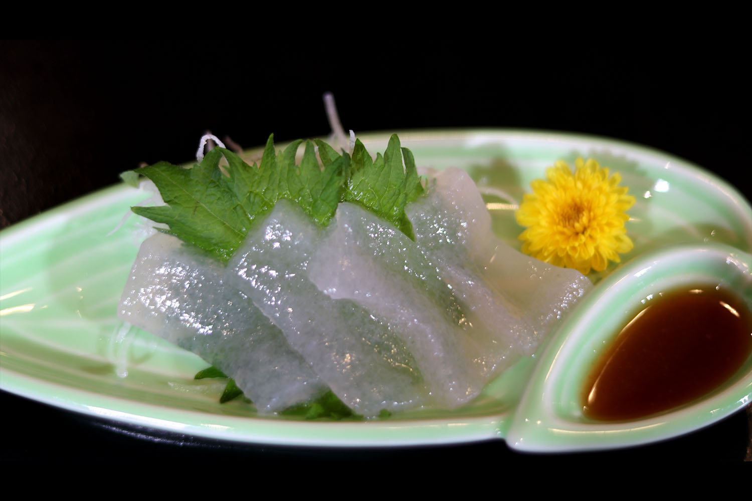 自家製蒟蒻のお造り 自家製蒟蒻のお造り