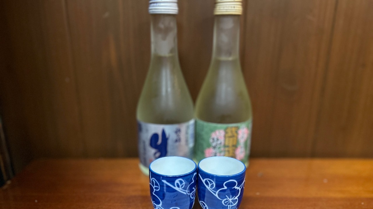 秩父の須崎旅館で利き酒ができる日本酒