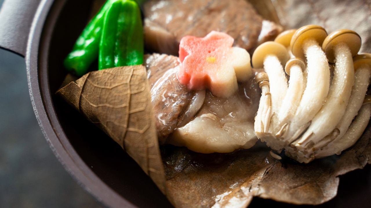 秩父の須崎旅館の上州牛ステーキ